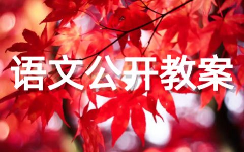 春江花月夜教案教学设计 语文公开课春江花月夜教案