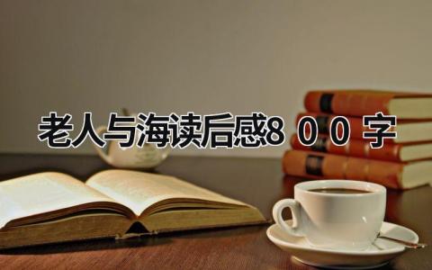老人与海读后感800字范文大全18篇