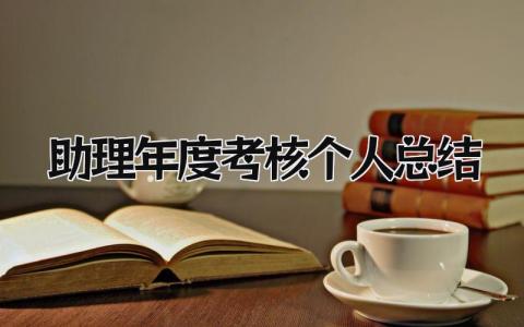 2023助理年度考核个人总结(10篇）
