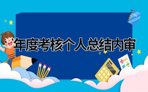 2023年度考核个人总结内审工作(11篇）