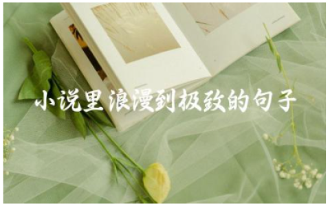 小说里浪漫到极致的句子暗恋 单向暗恋的遗憾文案