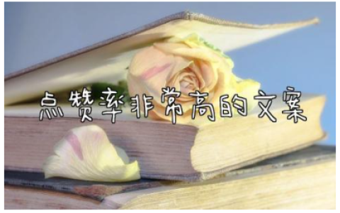 2024点赞率非常高的文案句子（精选150句）