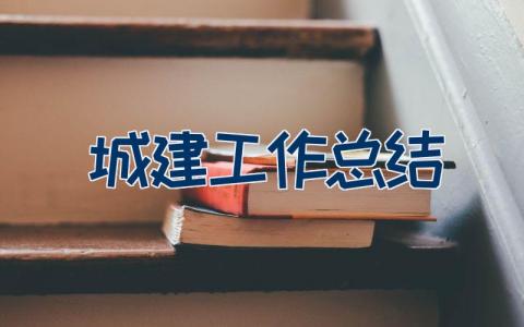 城建工作总结