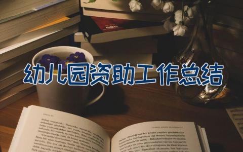 幼儿园资助工作总结