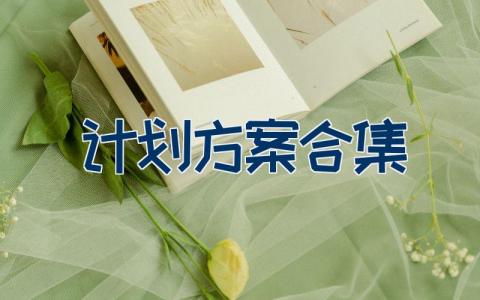 计划方案合集