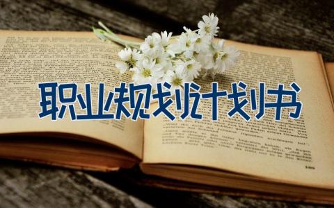 职业规划计划书