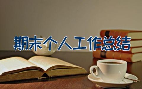 期末个人工作总结