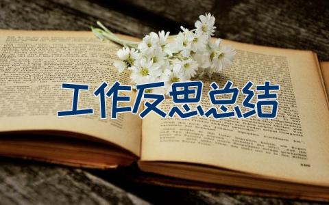 2023工作反思总结报告 个人工作总结与反思范文12篇
