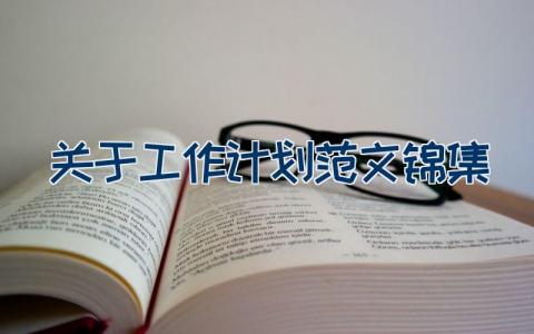 关于工作计划范文锦集