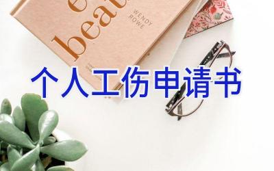 个人工伤申请书